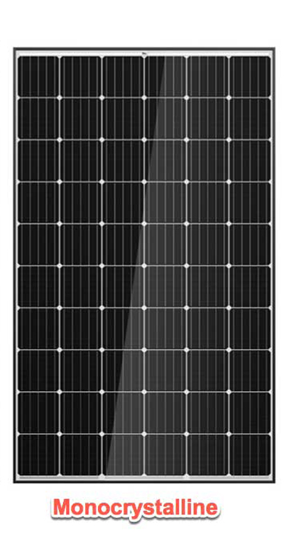 پنل خورشیدی مونو کریستال