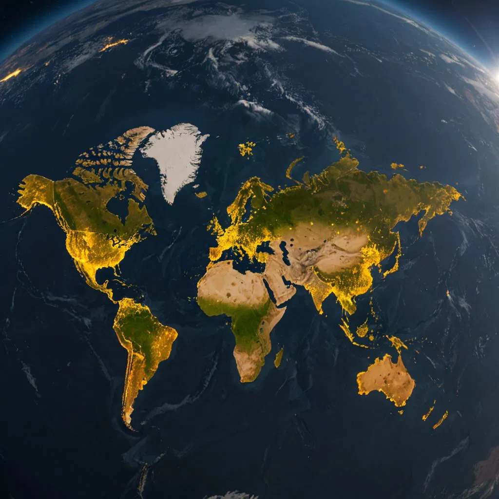 پتانسیل جهانی توان فتوولتائیک (Global Photovoltaic Power Potential)