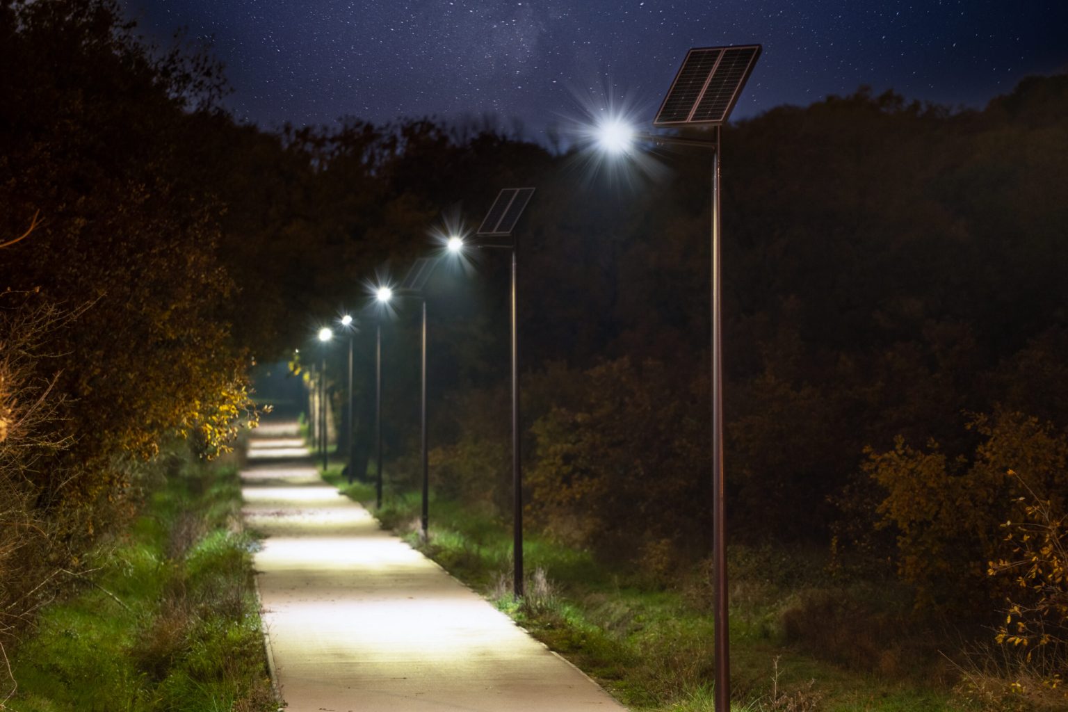 لامپ خیابانی خورشیدی solar street light