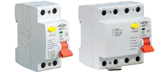 RCCB (Residual Current Circuit Breaker)